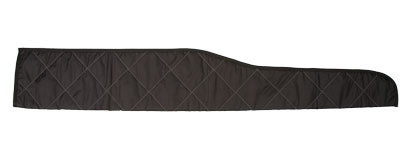 Protective sleeves in quilted black